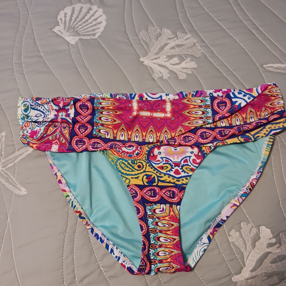 EUC Bleu Rod Beattie bikini bottoms